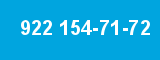 922 154-71-72 922 154-71-72